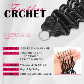 Ruola knotless base detail of crochet strand showing invisible roots and comfort
