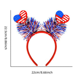 RUPOFUZA love headband close detail, playful accent for celebration