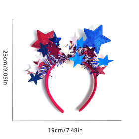 RUPOFUZA star design detail with tinsel, adds classic patriotic shine