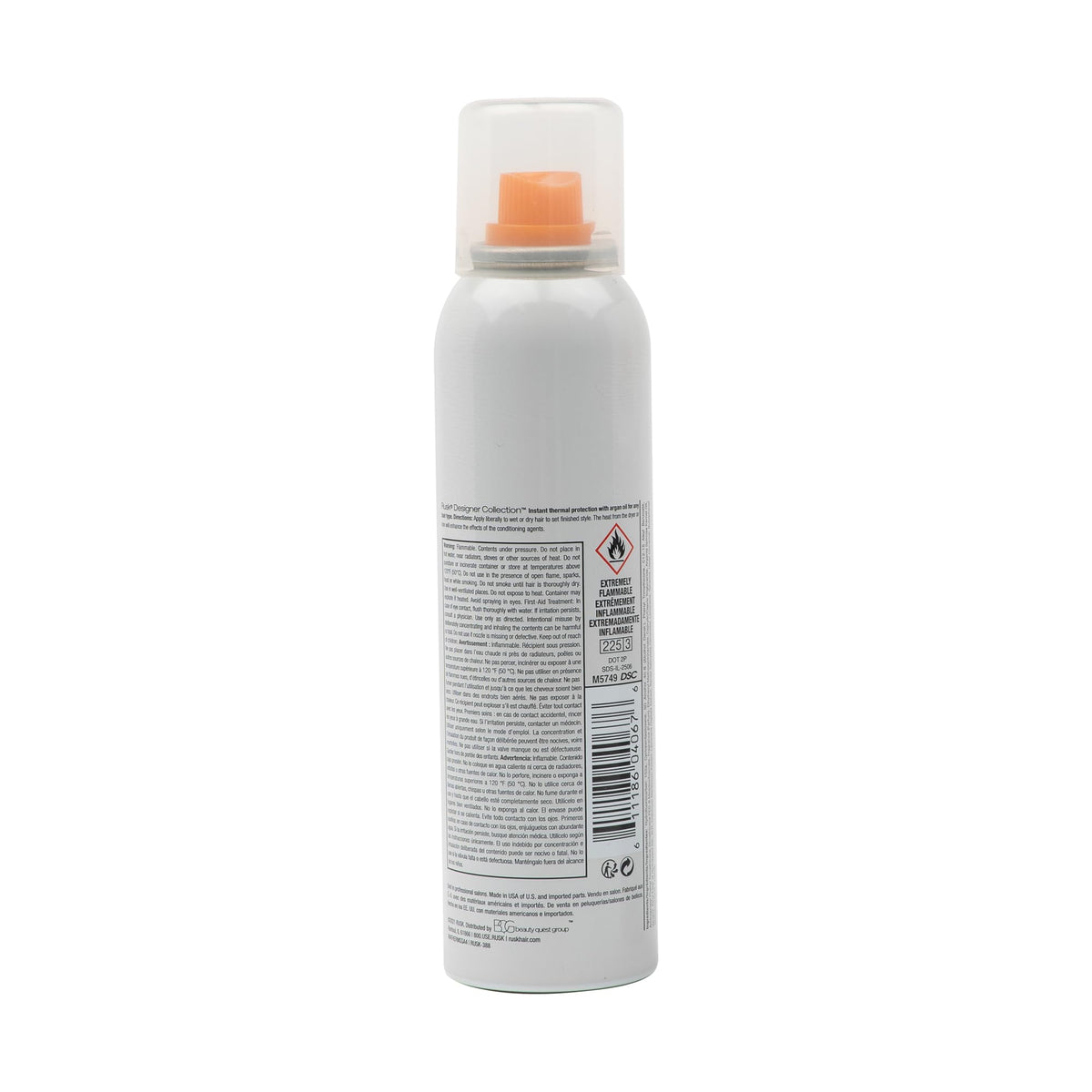 RUSK argan oil texture close-up highlighting conditioning effect and shine