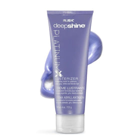 RUSK front packaging showing brand and violet styling cream benefits