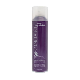 RUSK Deepshine PlatinumX front packaging showing label and size, professional finish