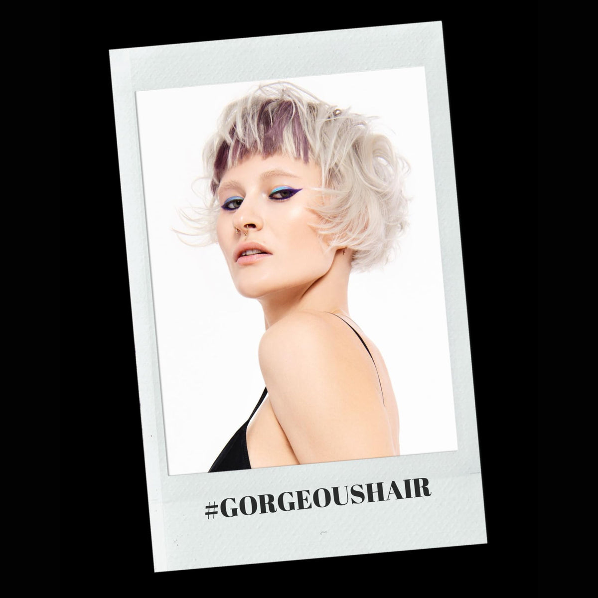 RUSK Deepshine styled hair lifestyle shot demonstrating brighter, voluminous hair