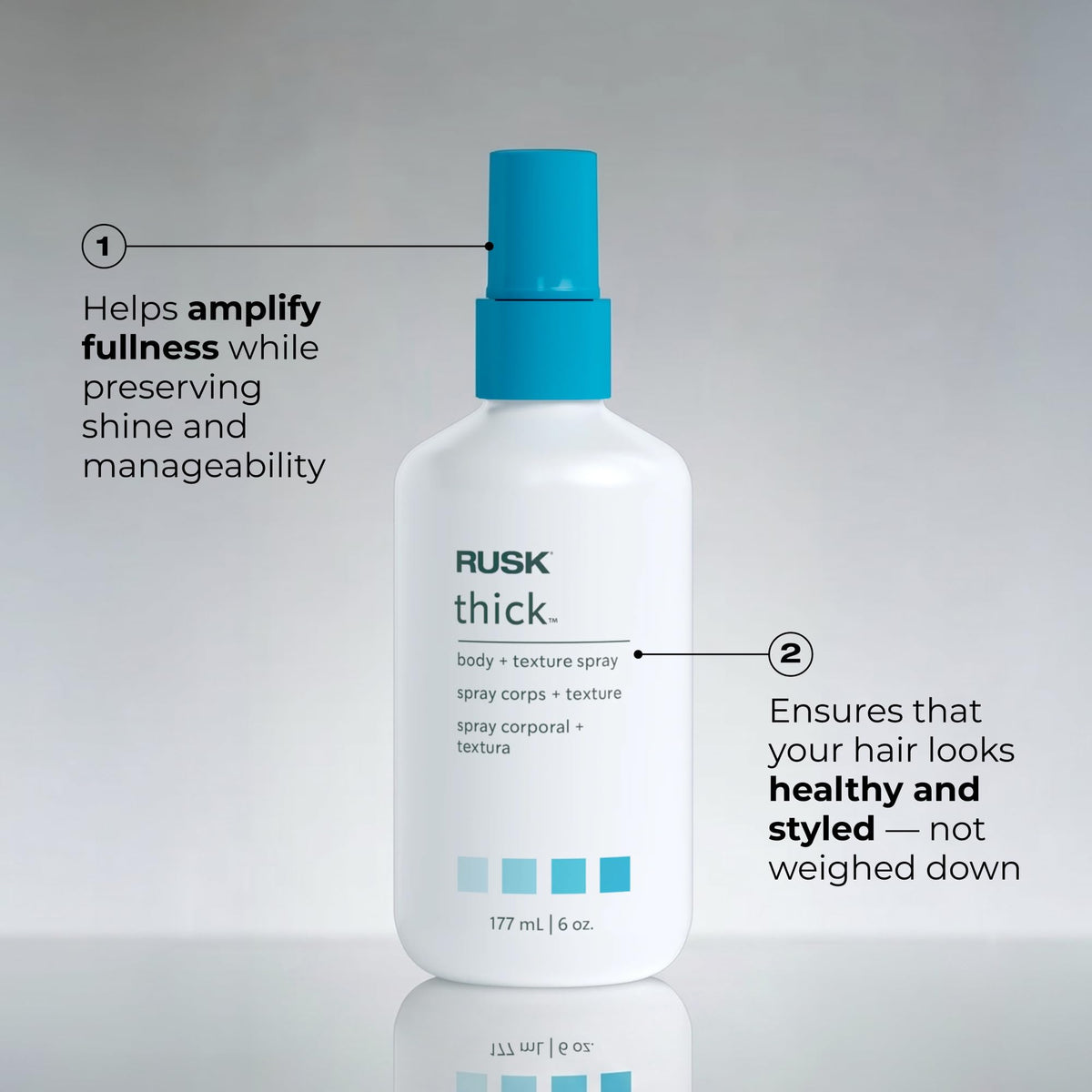 RUSK wheat protein ingredient visual highlighting strengthening benefit for strands