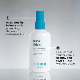 RUSK wheat protein ingredient visual highlighting strengthening benefit for strands
