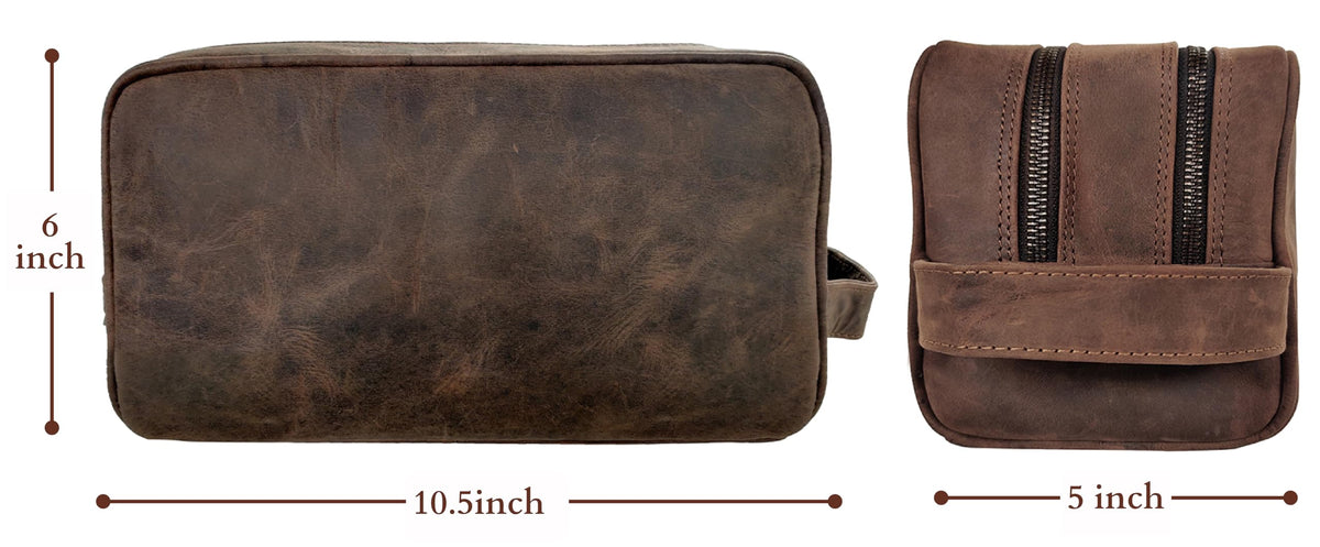 rustic town close-up of full-grain leather texture highlights durable patina