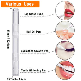 Rvetol close-up of white soft brush tip for smooth precise cosmetic application