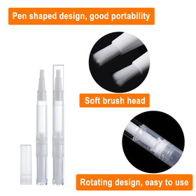Rvetol pens beside a coin for size and scale to show compact travel-friendly design