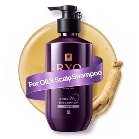 Ryo front packaging showing bottle and brand, conveys clear scalp benefits
