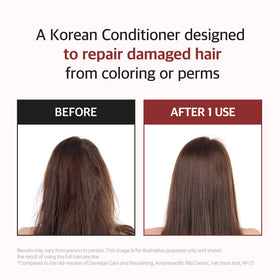 Ryo creamy conditioner texture pouring to show moisturizing feel