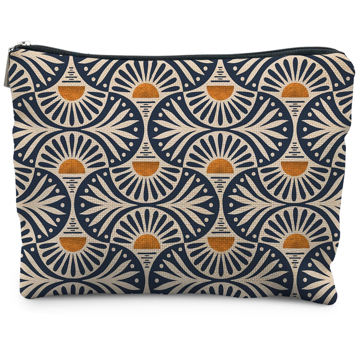 RYYCDOI sunset leaf front view showing vibrant boho pattern and compact shape