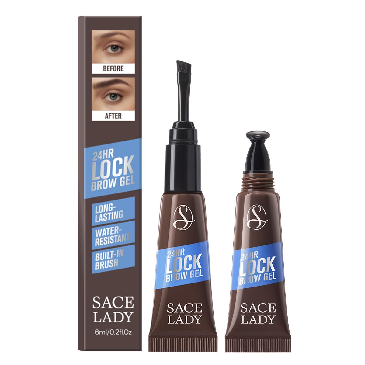 SACE LADY front tube light brown showing compact travel benefit