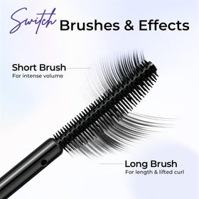 SACE LADY mascara wand closeup demonstrating precise application