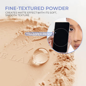 SACE LADY swatch on skin showing natural tone match and oil control