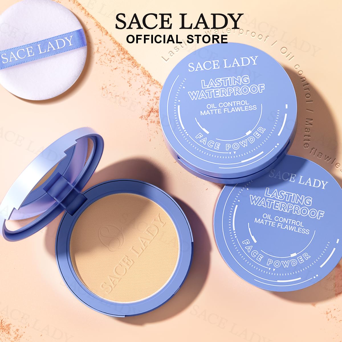 SACE LADY packaging label close-up showing shade #03 and cruelty-free badge