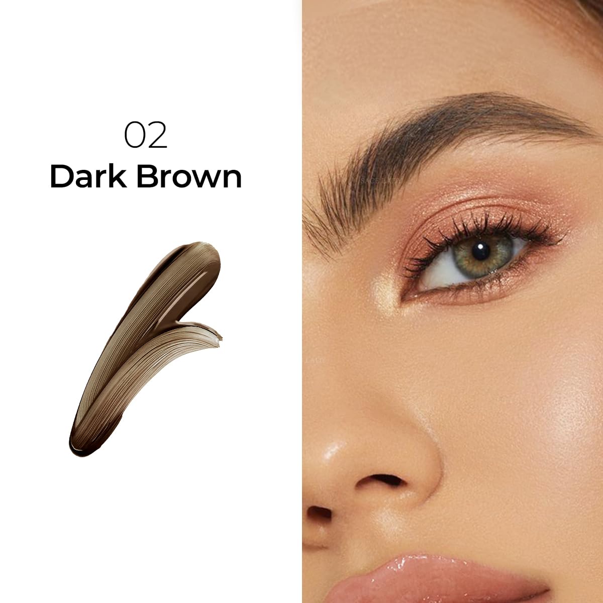 SACE LADY product label and ingredients panel ensuring clear shade and usage information