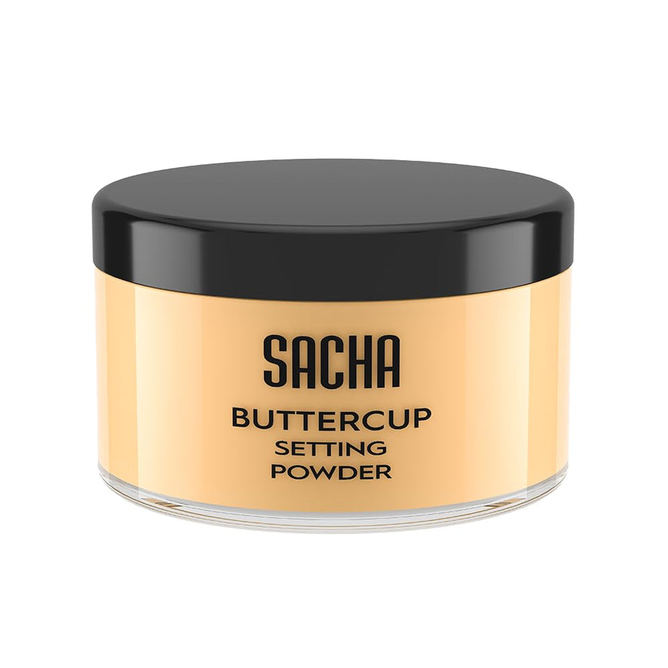 Sacha Buttercup front jar showing packaging and size for quick identification