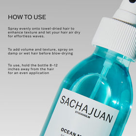 SACHAJUAN close-up of product texture highlighting fine mist and matte finish benefits