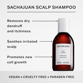 SACHAJUAN gel texture close-up showing lightweight formula for gentle exfoliation
