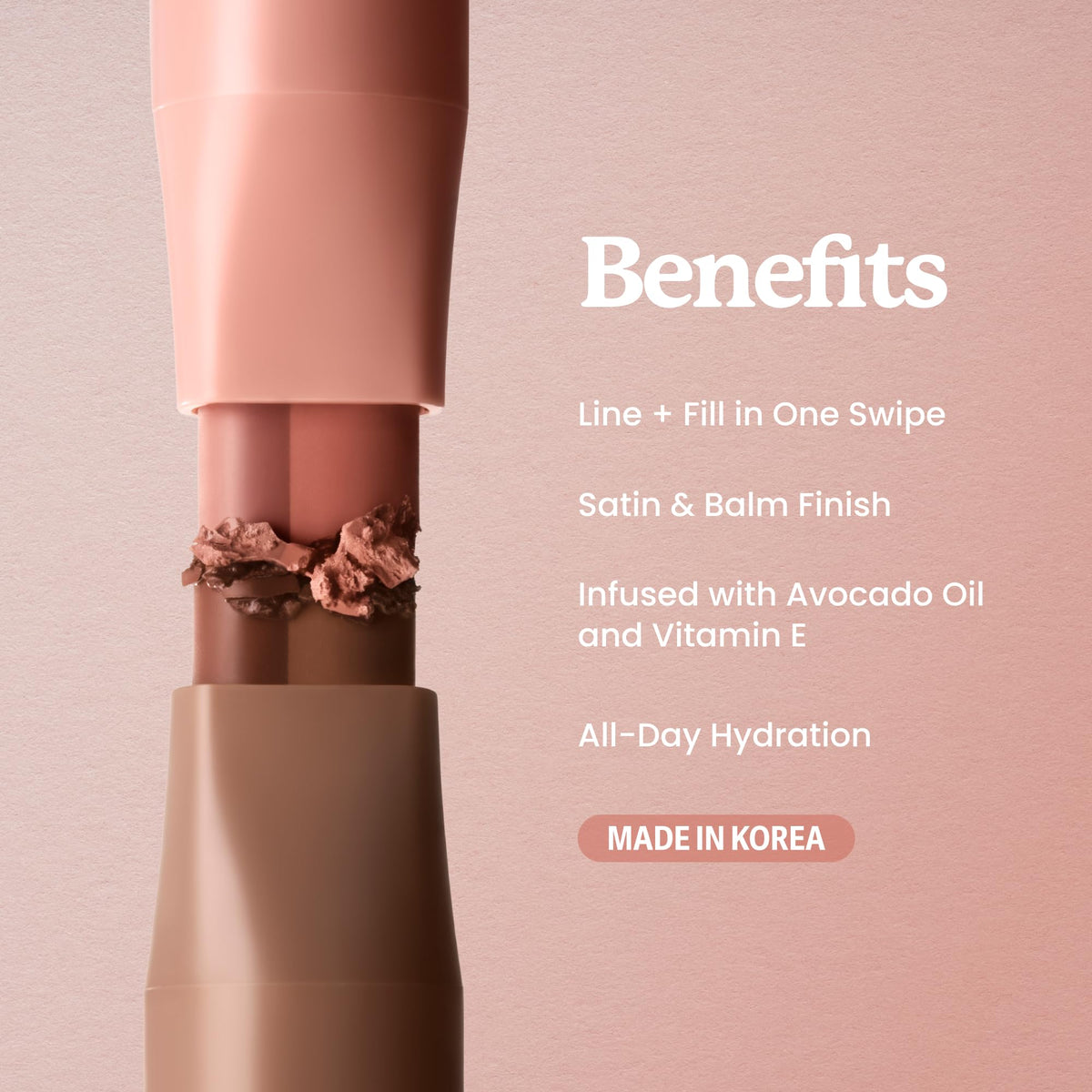 Sacheu size comparison next to coin demonstrating compact, travel-friendly benefit