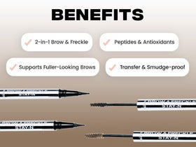 Sacheu ultra-fine freckle pen tip close-up for precise dotting
