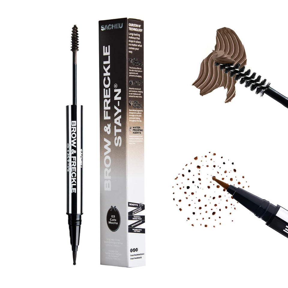 Sacheu front packaging showing Café Mocha shade and 2-in-1 benefit