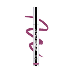 Sacheu STAY-N front packaging showing product and shade PLUMped benefitLongwear definition