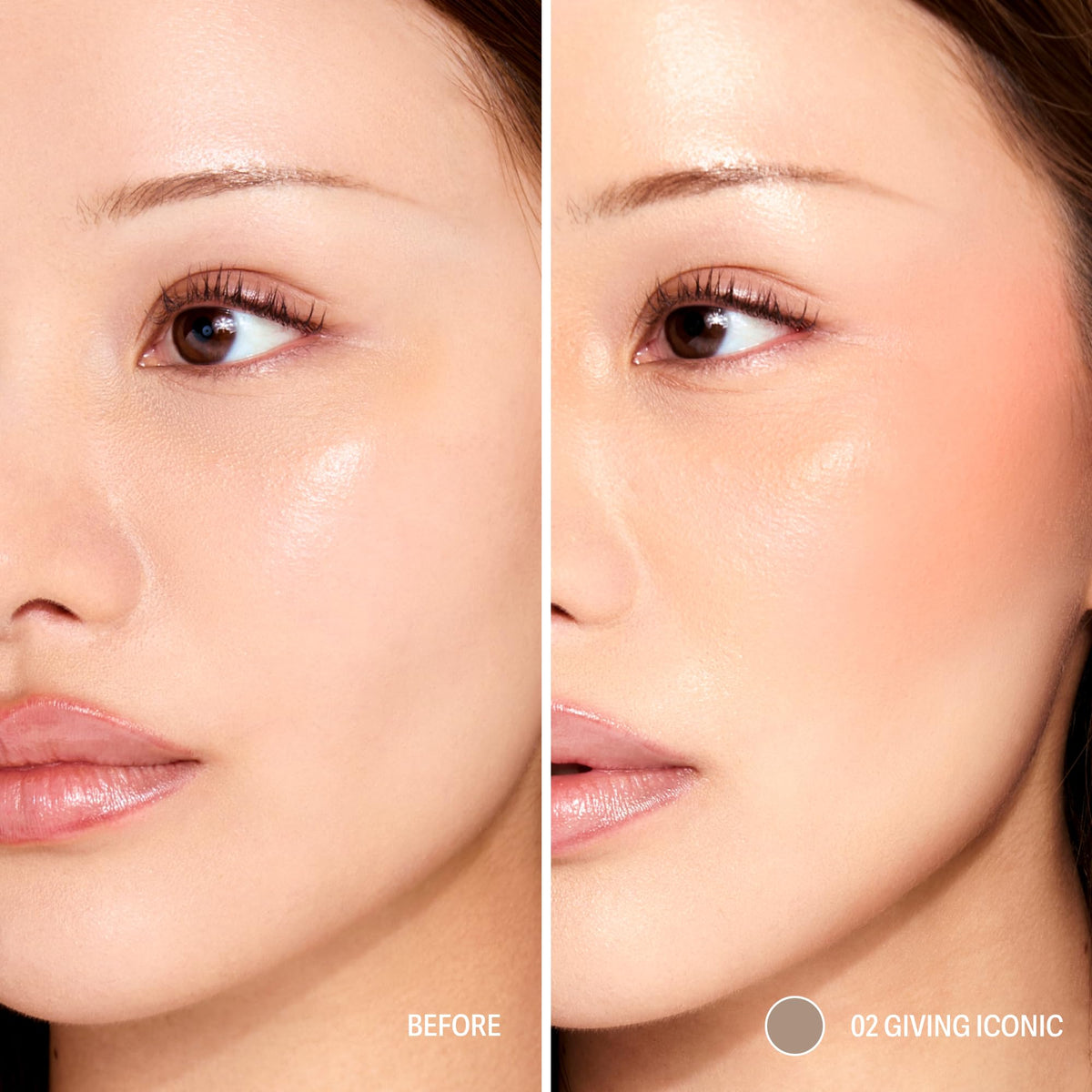 Sacheu cream texture close-up showing blendable formula and smooth finish