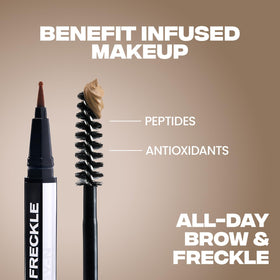 Sacheu pigment swipe on skin showing Café Mocha color payoff