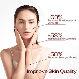 SADOWAY glycolic toner texture close-up drop showing lightweight clarity and absorbency
