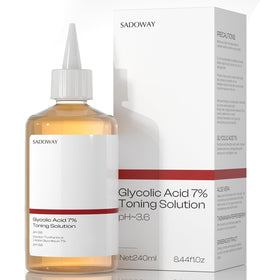 SADOWAY toner front packaging showing bottle and product name, clear and reassuring