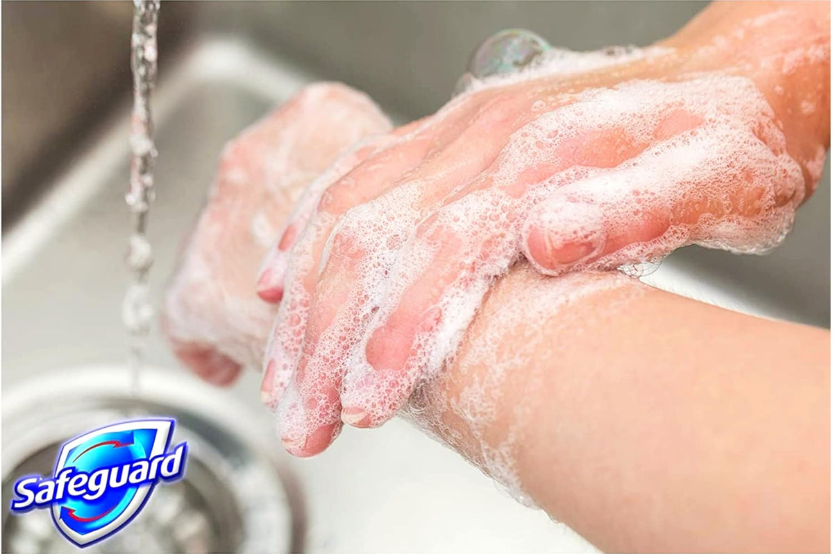 Safeguard bar on soap dish illustrating proper drying to extend life