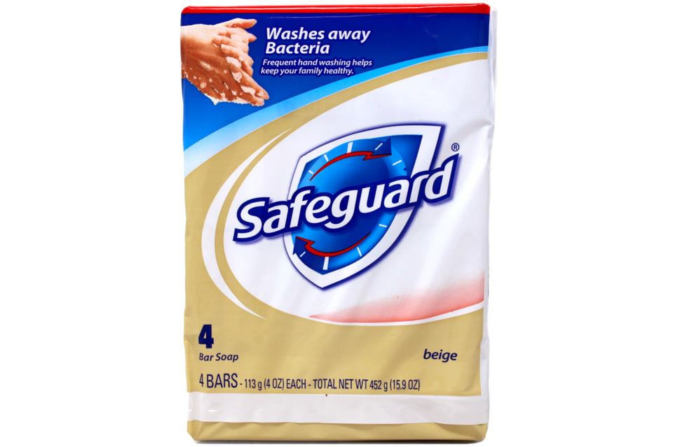 Safeguard front packaging showing bulk pack and durable storage benefit