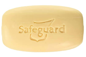 Safeguard label close-up showing ingredient panel for informed choice