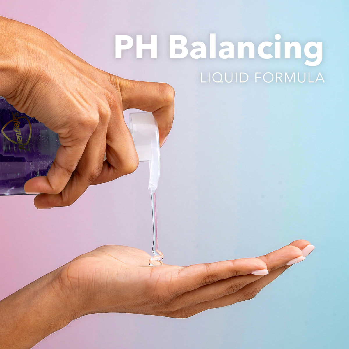 Safeguard hand washing in use showing effective, moisturizing wash
