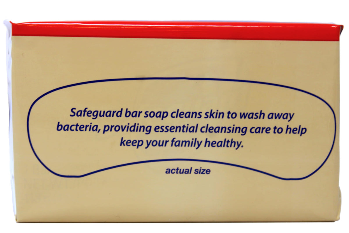 Safeguard pack size layout displaying all 32 bars for cost savings