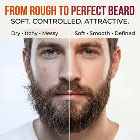 Safiora Rivaro open cap texture of creamy conditioner hydrating beard