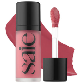 Saie dew liquid blush front packaging showing product and shade for easy identification