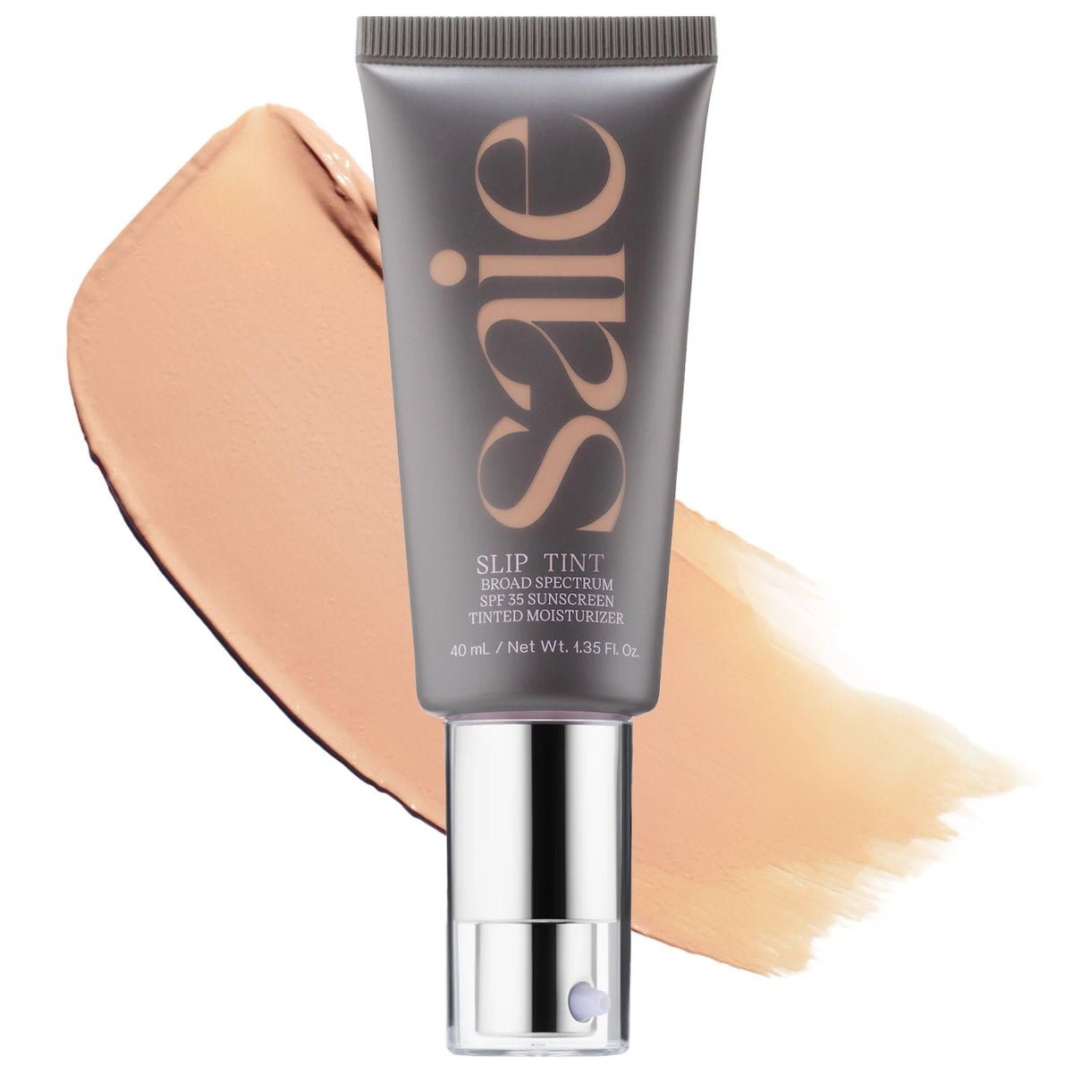 Saie front packaging showing Slip Tint bottle and branding for easy identification