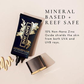 SAINT JANE jasmine flower detail highlighting soothing, calming benefit