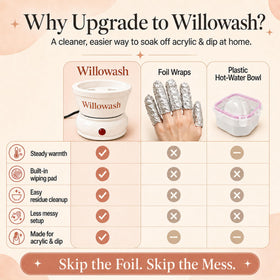 Saint Willo cuticle oil pen applied to fingertip to restore moisture after soak
