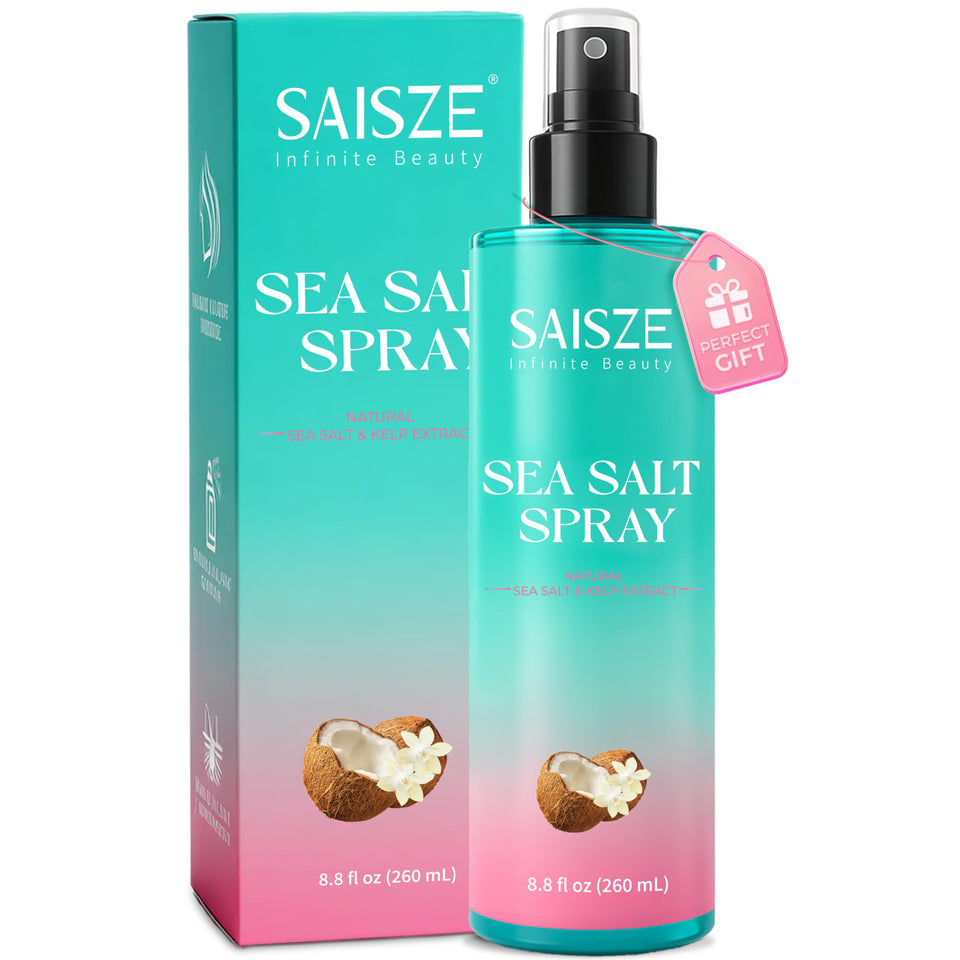 SAISZE front packaging showing bottle and travel-ready look