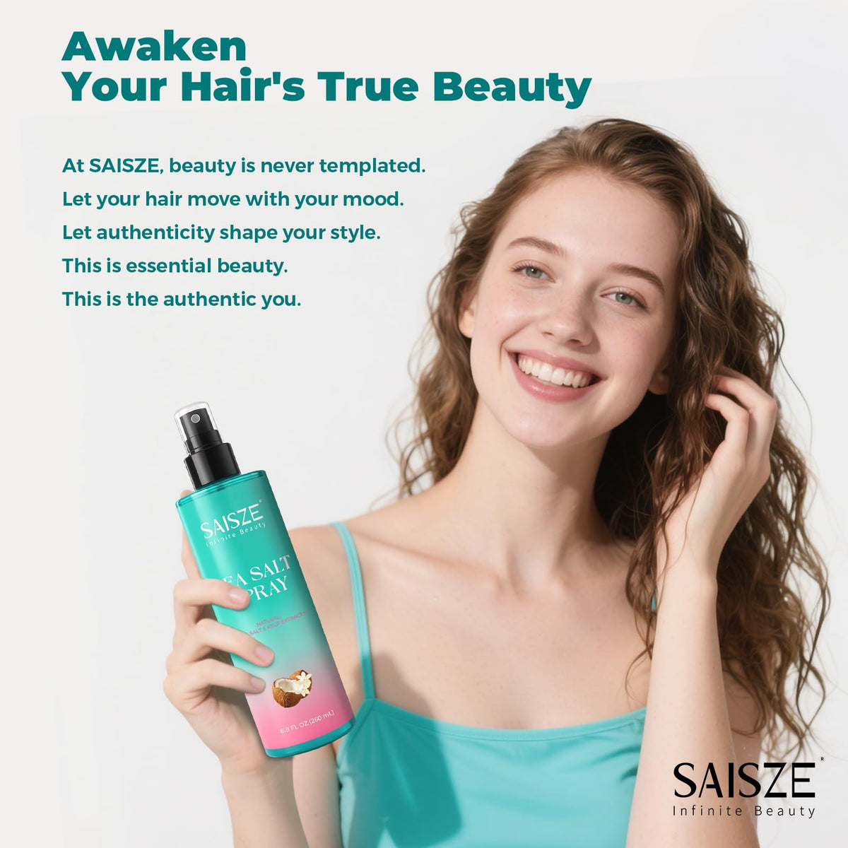 SAISZE lifestyle scene at beach picnic for sun-kissed texture