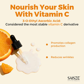 SAISZE texture drop on skin showing lightweight absorption benefit