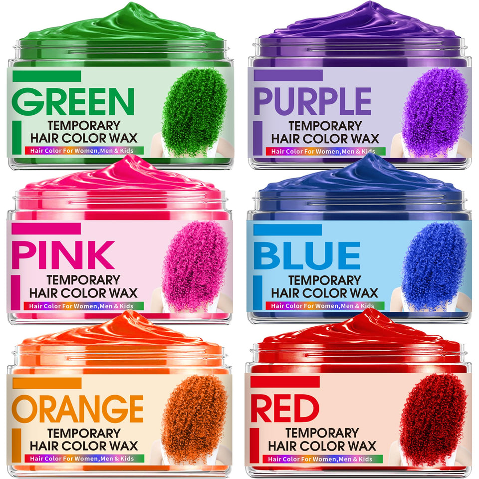 Sakose product display showing six colorful wax tubs and easy gifting benefit