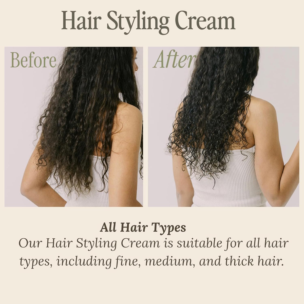 SALEE used to slick back hair showing long-lasting control