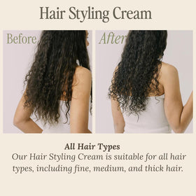 SALEE used to slick back hair showing long-lasting control