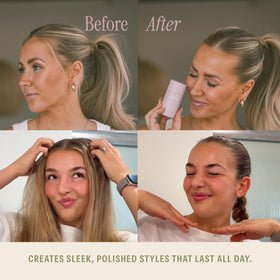 SALEE. travel pouch holding cream and wax for compact styling on-the-go