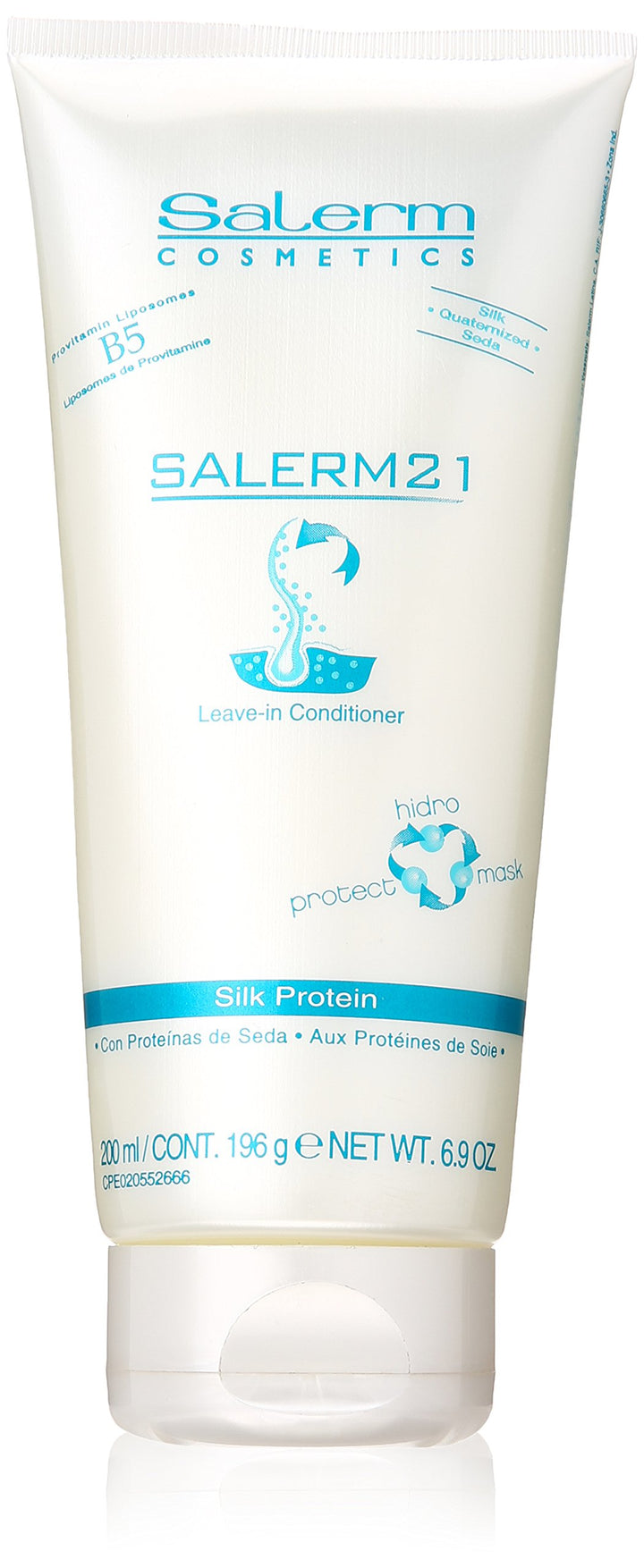SALERM front packaging showing bottle and label, clear repair benefits