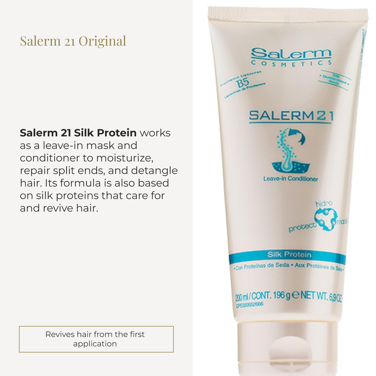SALERM close-up spray nozzle highlighting product dispense control and convenience